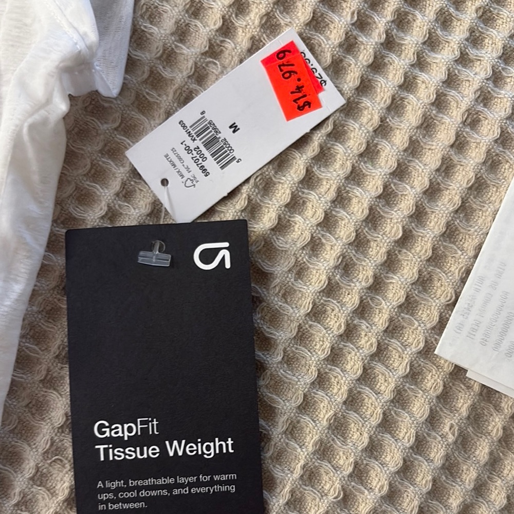 GAP White Sleeveless Top
